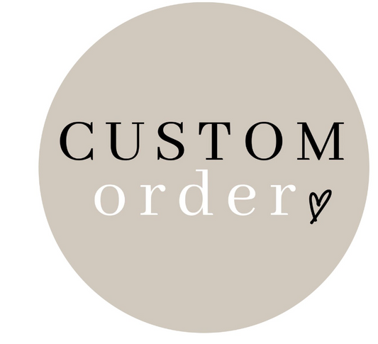 Custom Order For Natasha Leas