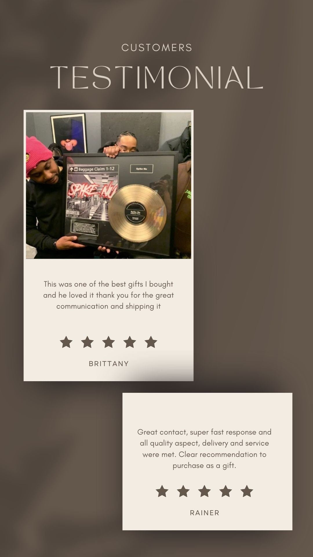 Gift For Her | Gift For Music Teacher | Anniversary Gift For Him | Musician Gifts | Custom Music Vinyl Frame | Guitar Lover | Music Lover